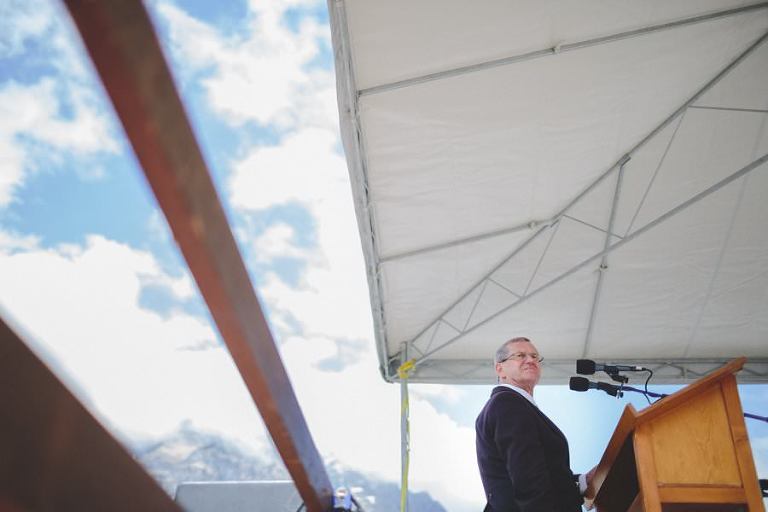 Röbi Marti wurde an der Glarner Landsgemeinde 2014 zum Landamman gewählt.