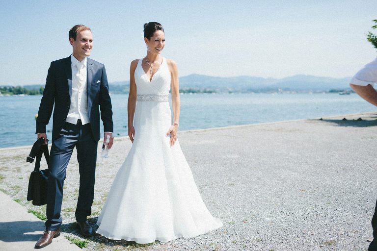 Zürichsee-Hochzeit auf der Insel Ufenau, auf dem Ledischiff und dem Restaurant Luegeten in Pfäffikon